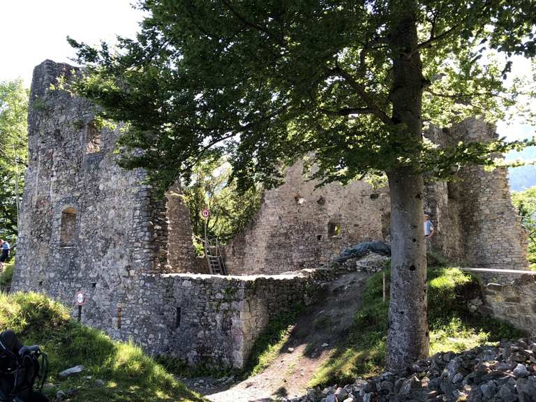 Burgruine Alt Ems Wandelroutes En Hikes Komoot