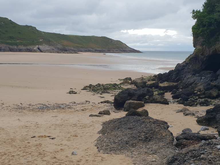 Caswell Bay Routes for Walking and Hiking | Komoot