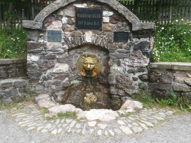Werraquelle Wanderungen und Rundwege komoot