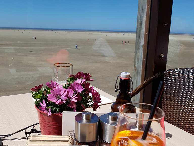 St. Peter-Ording - Restaurant Seekiste - Cycle Routes and Map | Komoot