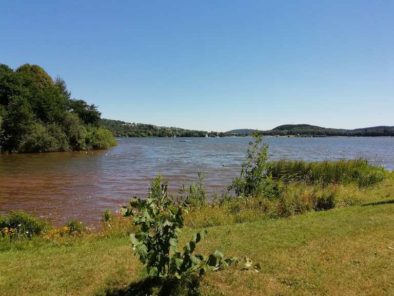 Bostalsee Westufer Nohfelden, St. Wendel Radtouren