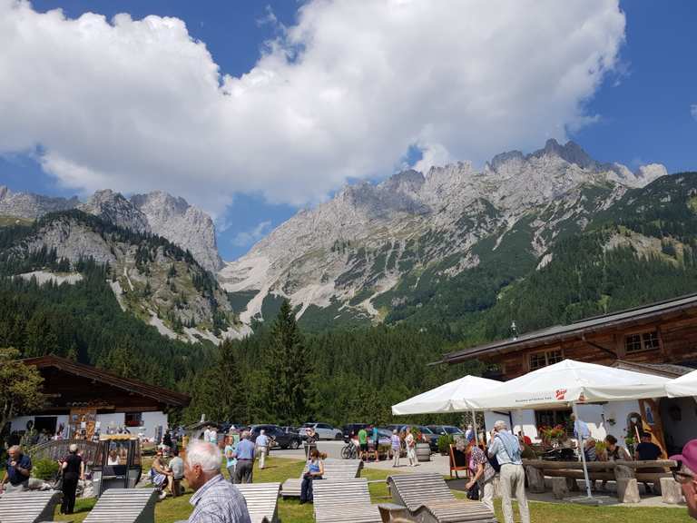 Wochenbrunner Alm Ellmau Going Bergdoktor Haus Loop From