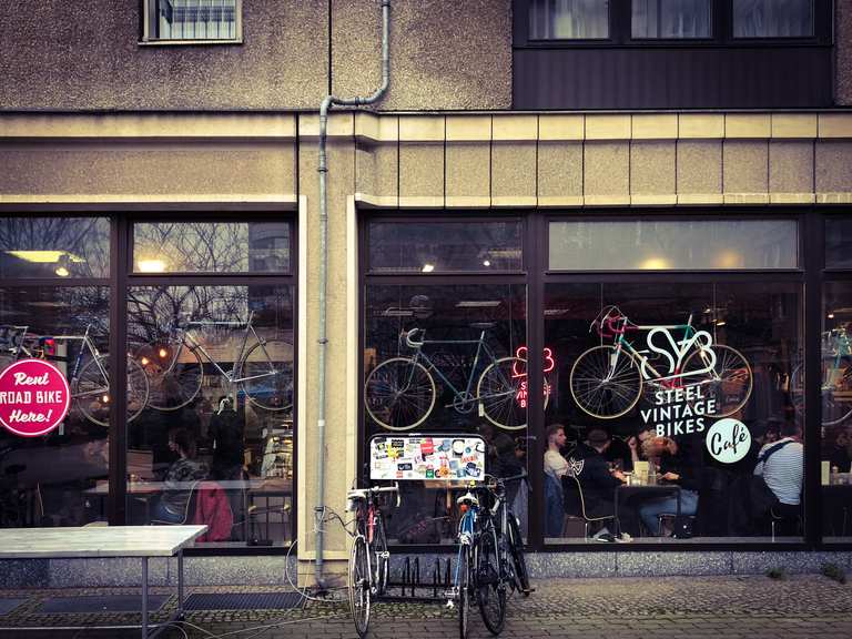 Steel Vintage Bikes Cafe Berlin Road Cycle Routes and Map Komoot