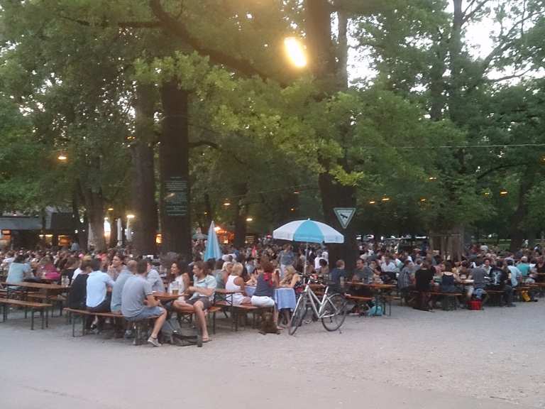 Biergarten München Fahrrad