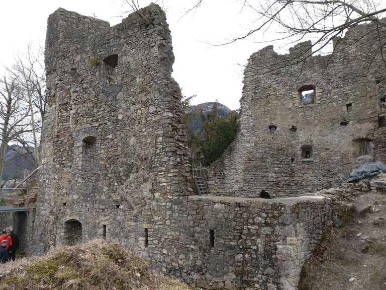 Burgruine Alt Ems Routes For Walking And Hiking Komoot