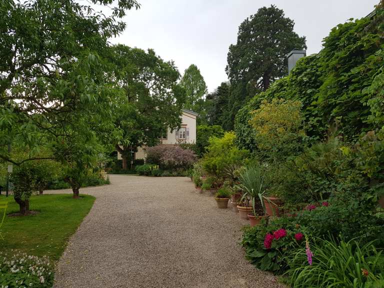 Schau und Sichtungsgarten Hermannshof, Weinheim Radtouren und