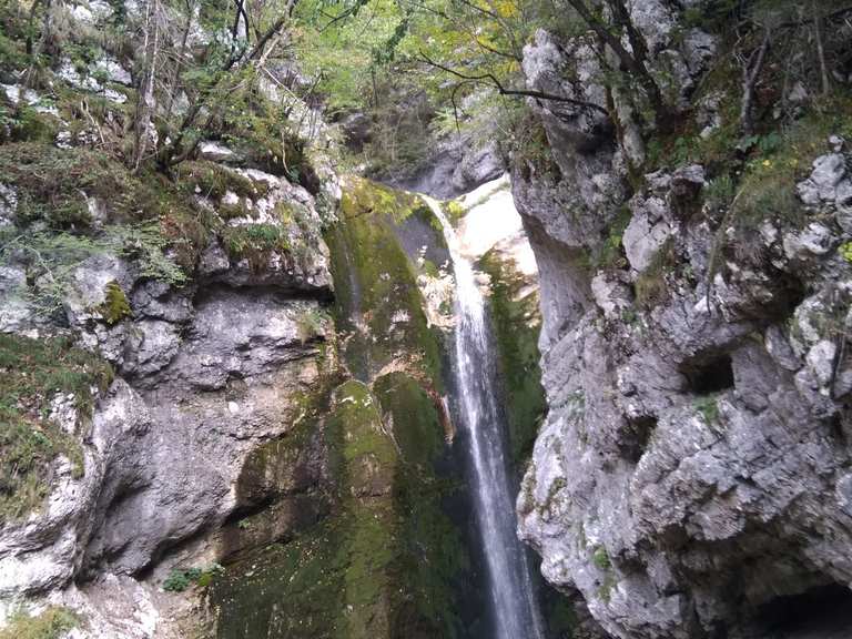 Mostnica Waterfall Wanderungen und Rundwege komoot