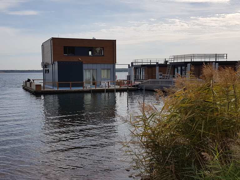 Schwimmendes Haus am Gräbendorfer See Vetschau/Spreewald