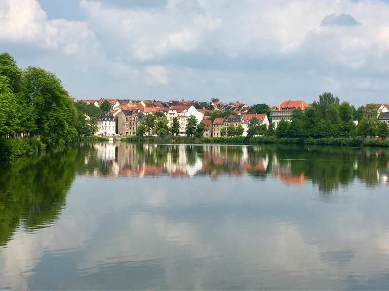 Teichpromenade Blaue Flut Wanderungen und Rundwege komoot