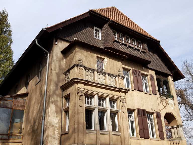 Villa Marx und Botanischer Garten Herzberg Wanderungen und Rundwege