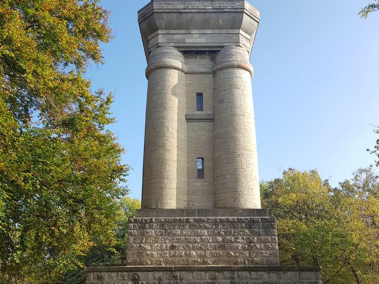 Bismarckturm MountainbikeTouren und Trails komoot