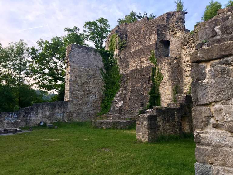 Burgruine Lichteneck: Wanderungen und Rundwege | komoot