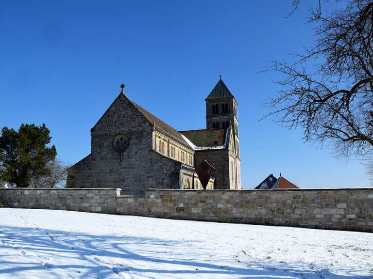 Hohenberg mit Jakobuskirche Wanderungen und Rundwege komoot