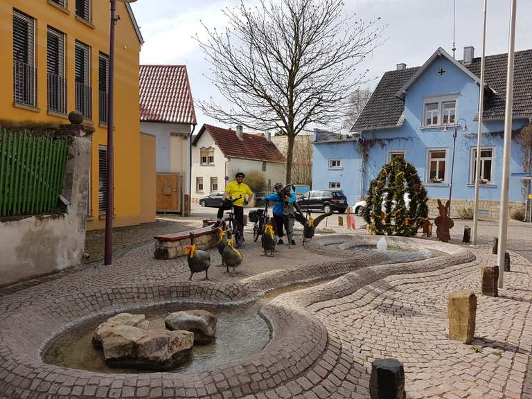 Gänsebrunnen Bechtolsheim Alzey, AlzeyWorms Radtouren