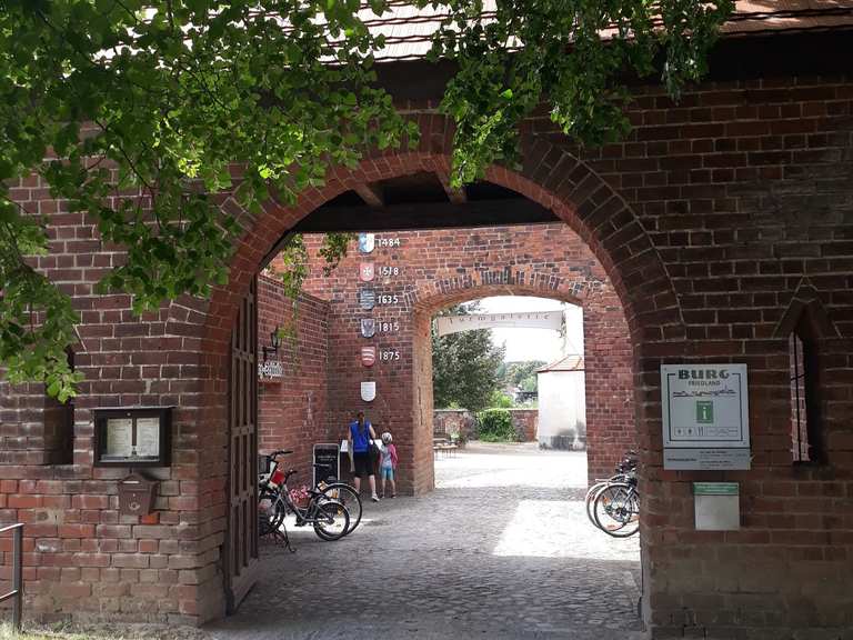 Burg Friedland Radtouren und Radwege komoot