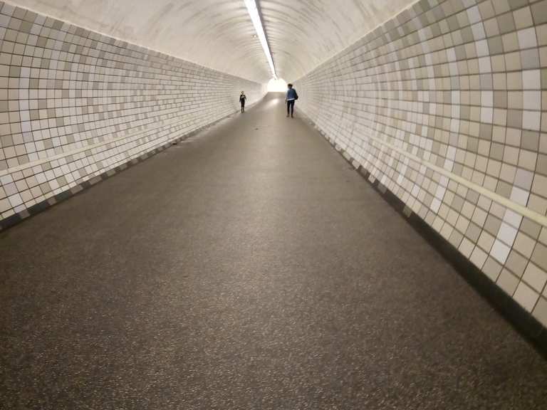 Fahrrad / Fußgänger Tunnel unter dem NOK Rendsburg