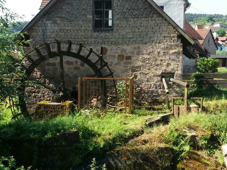Ruhmühle in Wiesthal Wanderungen und Rundwege komoot