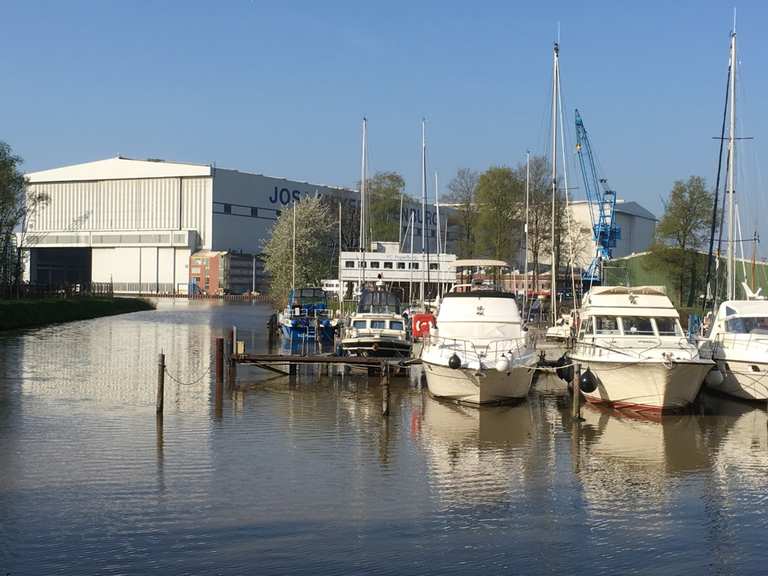Yachthafen Papenburg Radtouren und Radwege komoot