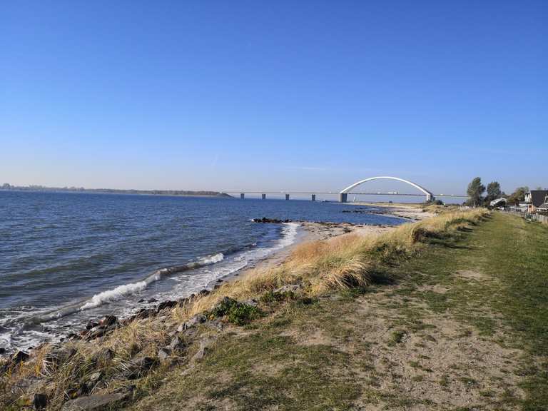 darf man mit dem fahrrad über die fehmarnsundbrücke