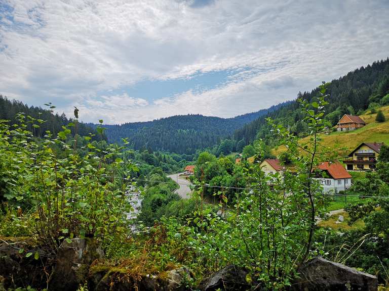 Murgtal Forbach, Rastatt RadtourenAbschnitt Komoot