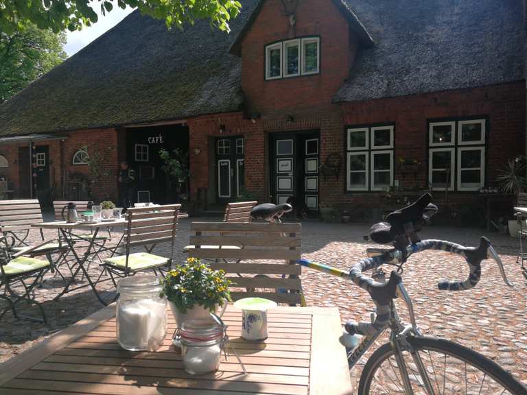 Café Heidmühlen – Wildpark Eekholt Runde von Bad Bramstedt Kurhaus