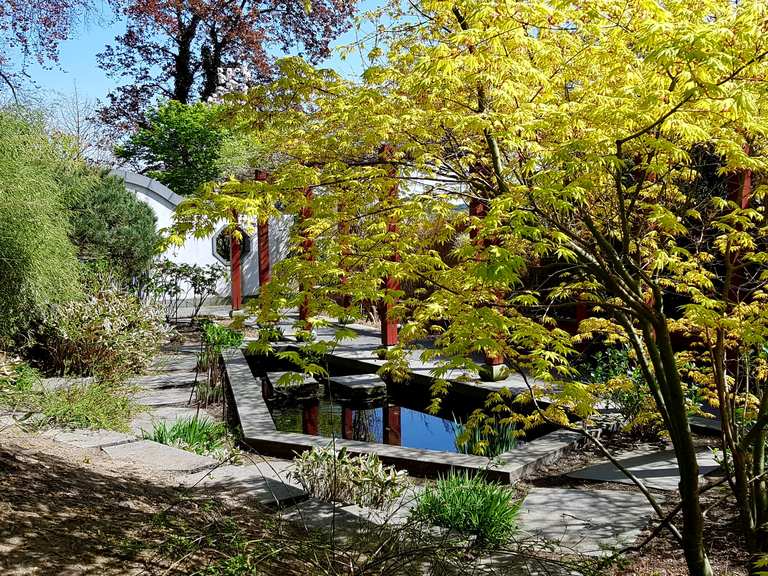 Chinesischer Garten der Harmonie, Zeuthen Wanderungen und Rundwege