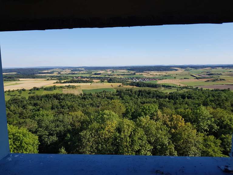 Burgberg bei Crailsheim Radtouren und Radwege komoot