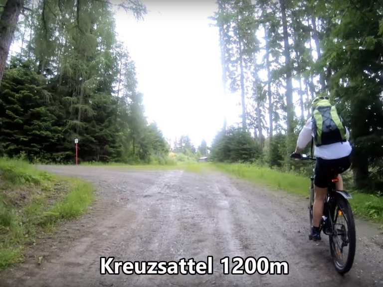 Bereich Kreuzsattel - Mountain Bike Trails & Tracks | Komoot