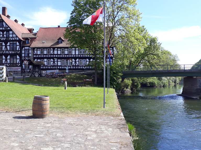 Wanfried Hafen Radtouren und Radwege komoot