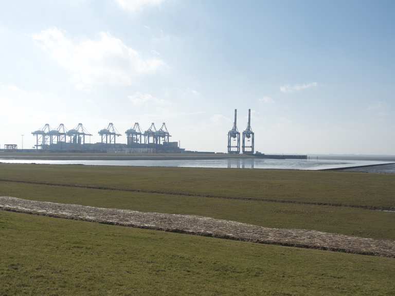 bremerhaven komme ich mit dem fahrrad zum hafen