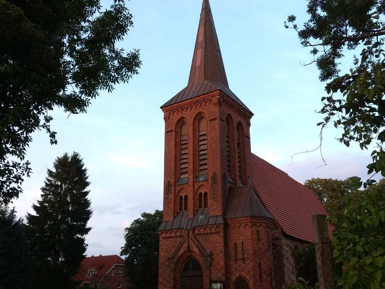 Dorfkirche Rövershagen Radtouren und Radwege komoot