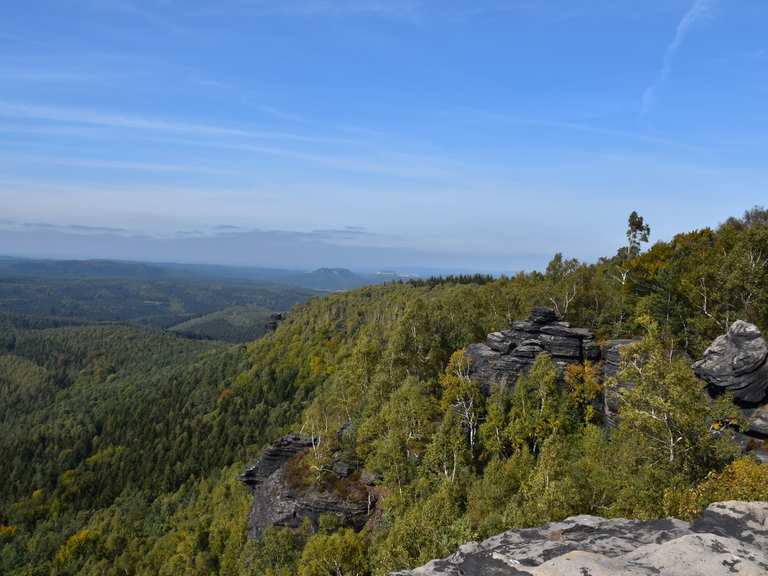 Großer Zschirnstein Wanderungen und Rundwege komoot