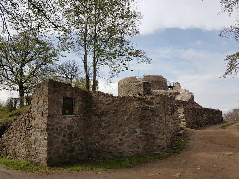 Burgruine Tannenberg Wanderungen und Rundwege komoot