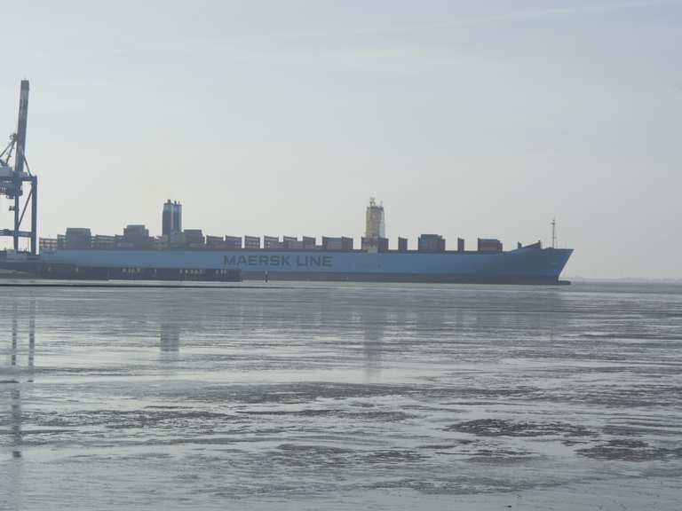 bremerhaven komme ich mit dem fahrrad zum hafen
