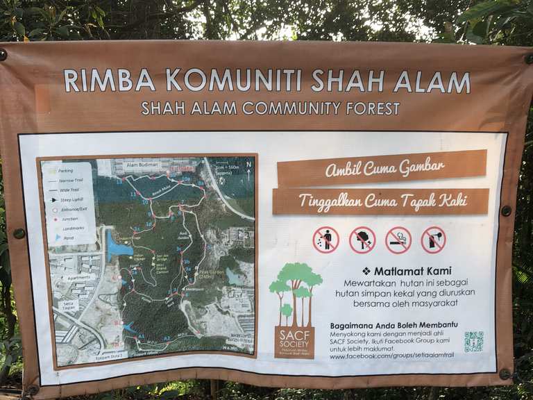 Kurma Trail Peak Garden Loop From Setia Eco Park Hike Komoot