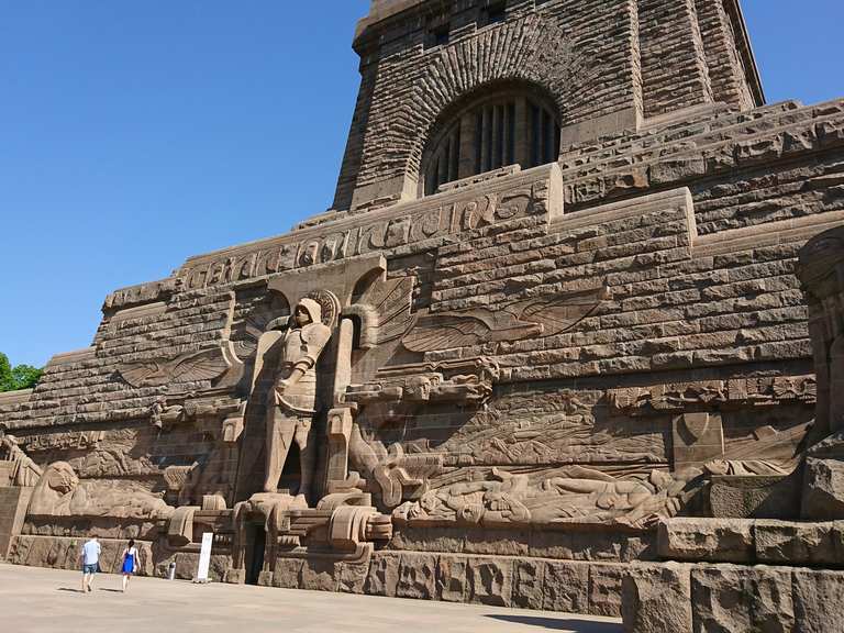 VölkerschlachtDenkmal Wanderungen und Rundwege komoot