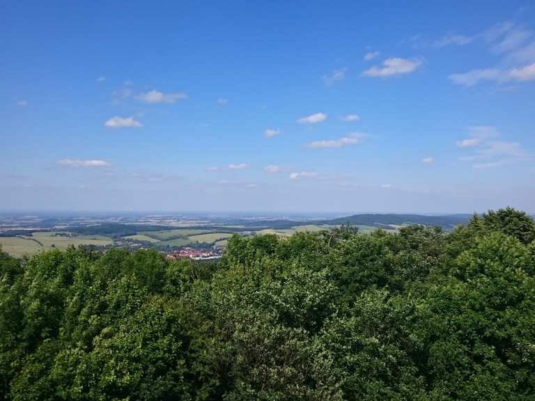 König-Johann-Turm und Bergbaude auf dem Valtenberg – Wander ...