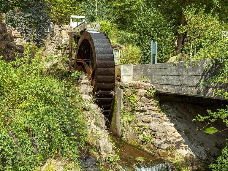 Hohe Wart Haus - Wasserrad Runde von Heimbuchenthal ...