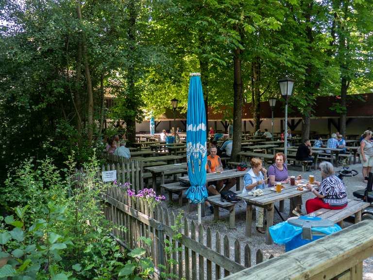 Biergarten Mühlenpark Garching bei München, München