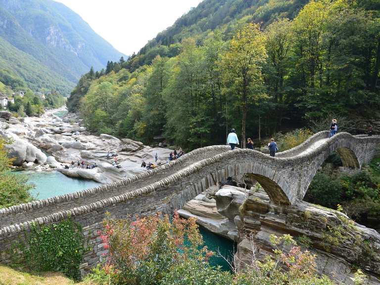 Ponte dei Salti Lavertezzo, Tessin Wandertipps & Fotos Komoot