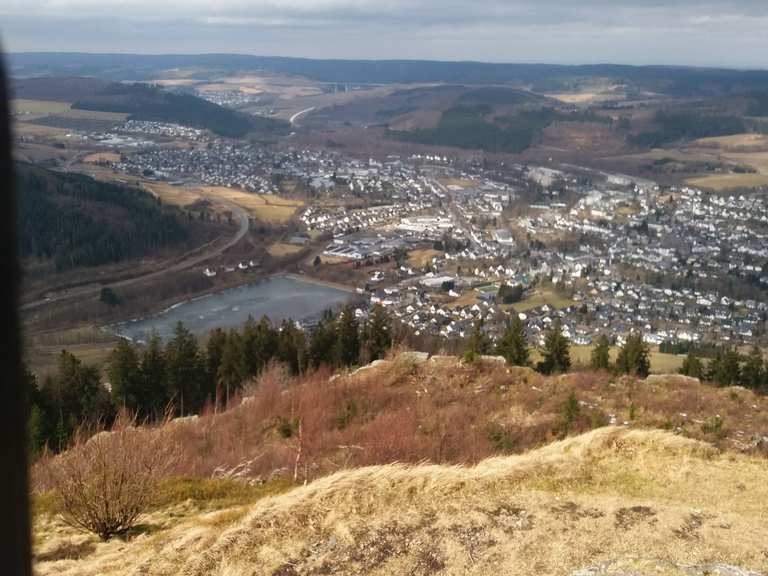 Gipfel Olsberg (704 Meter) Wanderungen und Rundwege komoot