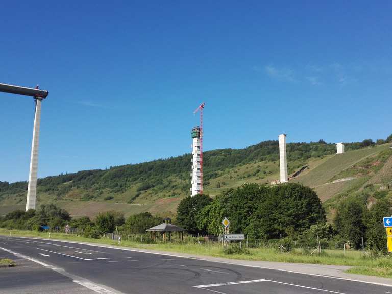 Hochmoselbrücke ZeltingenRachtig, BernkastelWittlich