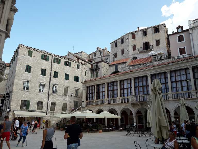 SibenikAltstadt Wanderungen und Rundwege komoot