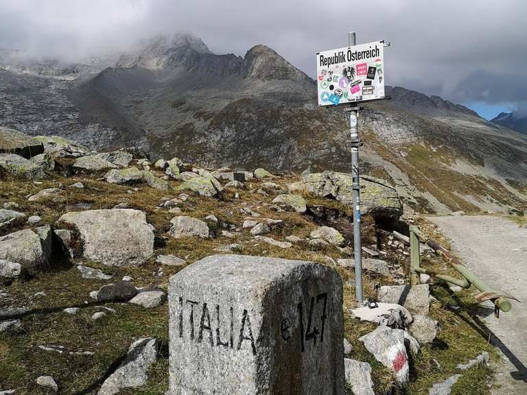 Grenz berschreitung nach S dtirol Italien Zillertal 