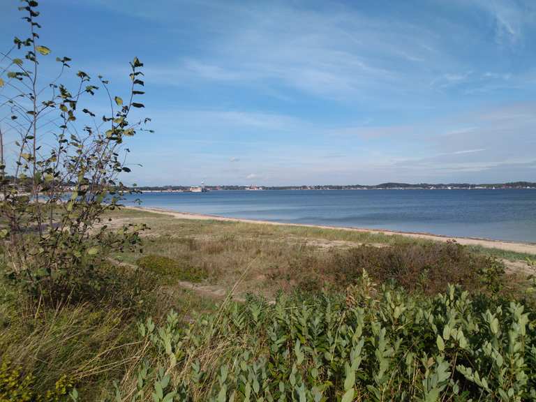 Blick zur alten Hochbrücke – Eckernförde Südstrand loop from ...