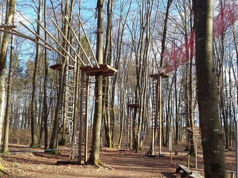 Kletterwald Veilbronn: Wanderungen und Rundwege | komoot