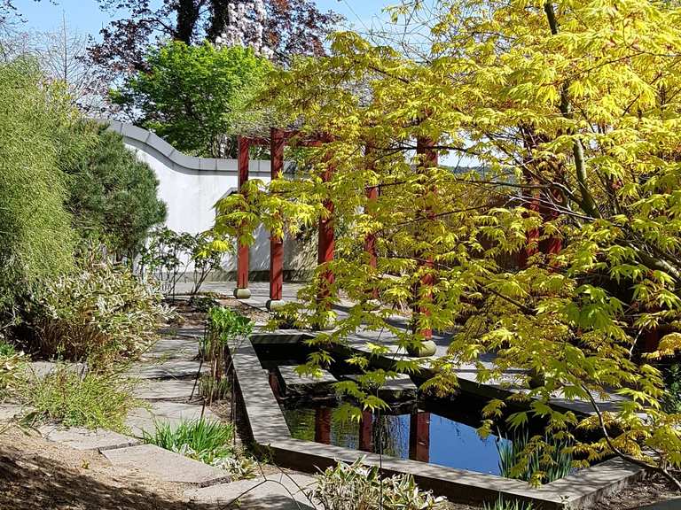 Chinesischer Garten der Harmonie, Zeuthen Wanderungen und Rundwege