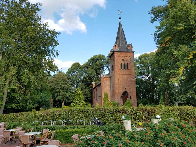 An der Moorlosen Kirche Bremen, Deutschland Radtouren