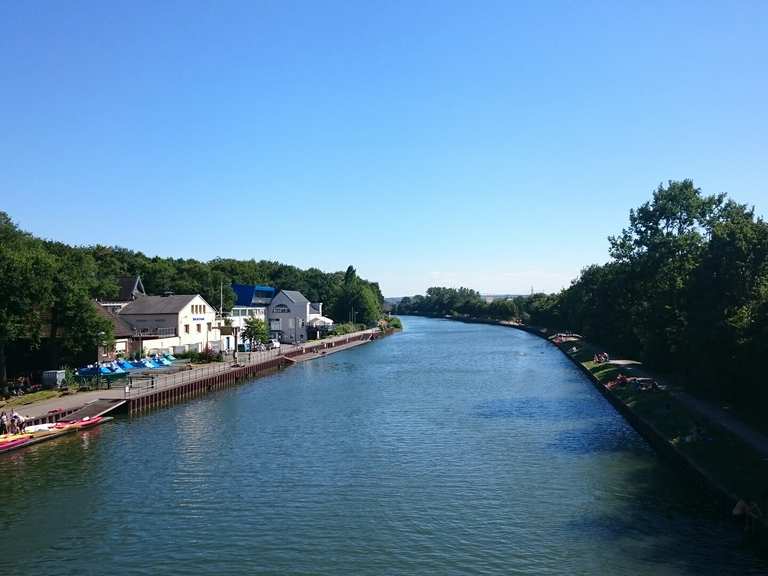 Deusener Brücke (am Dortmund-Ems-Kanal bei Dortmund-Deusen ...