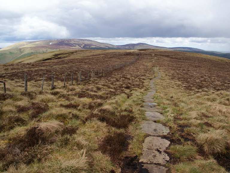 Alwinton & Windy Gyle loop from Ingram — Cheviot Hills, Northumberland ...